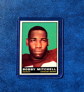 1961 Topps # 70 - Bobby Mitchell (HOF) - Cleveland Browns - Nice  !