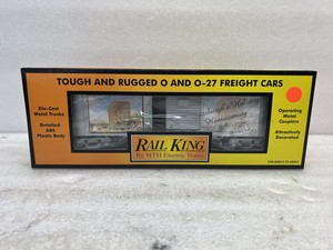 MTH RAILKING 74226 PITTSBURGH CHRISTMAS BOXCAR O SCALE TRAIN COLLECTION SALE