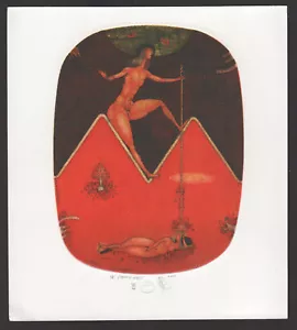 SU)Nr.528,EXLIBRIS, Bookplate, Roman Romanyshyn, Erotik, C3/C5 -signiert - Bild 1 von 1
