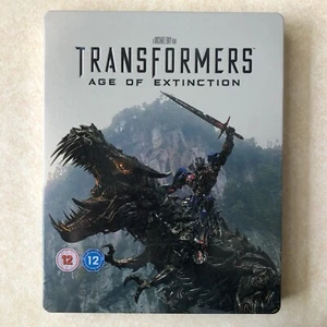 Transformers: Age of Extinction Blu-ray 2D/3D Steelbook + Bonus Disc (2014) - Picture 1 of 8