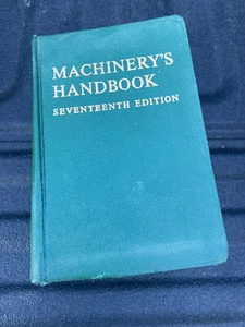 Vintage 1966 Machinery's Handbook Seventeenth Edition Thumb Index Book - Picture 1 of 10