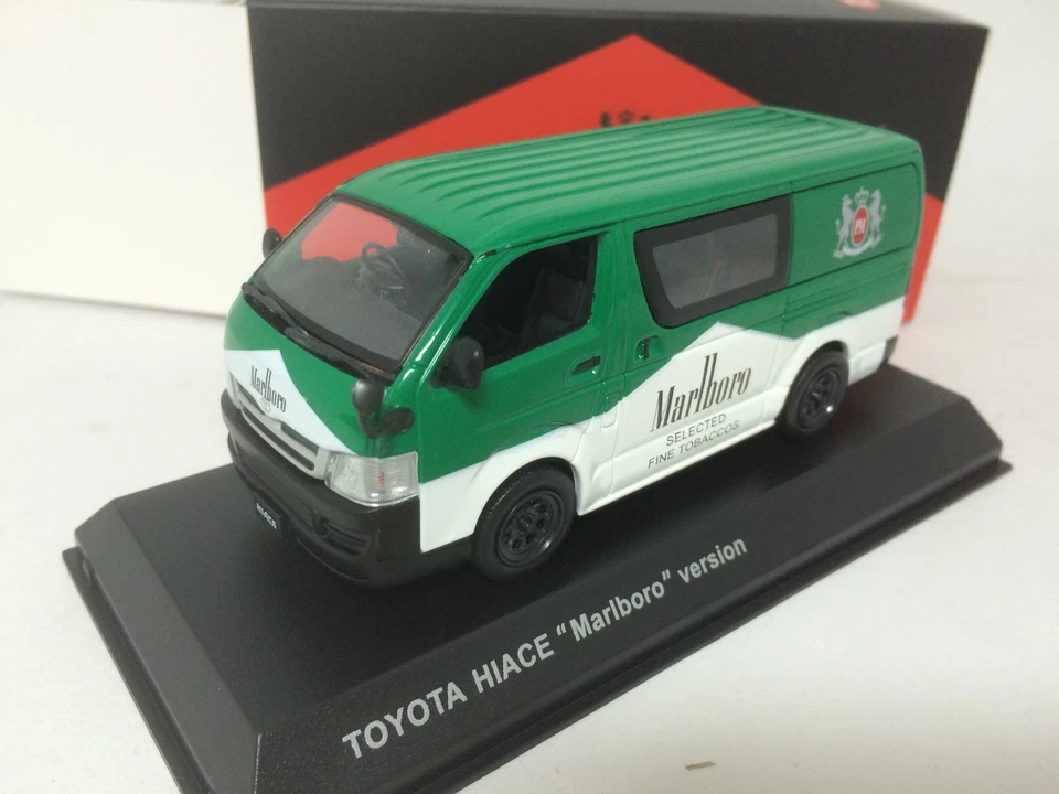 1/43 Kyosho Toyota Hiace 2012 versión especial TOBACCOS verde Foto 1 de 1