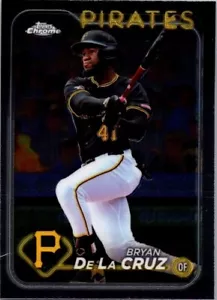 BYRAN DE LA CRUZ TOPPS CROMO PIRATAS DE PITTSBURGH - Imagen 1 de 2