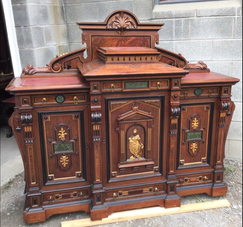 HERTER INLAID RENAISSANCE CREDENZA Cover