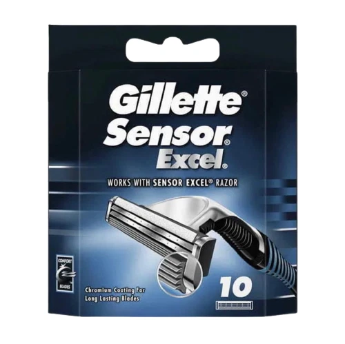 Gillette Sensor Excel Herren Rasierklingen - 10, 20, 30, 40, 50, 100er Pack OVP - Bild 1 von 4
