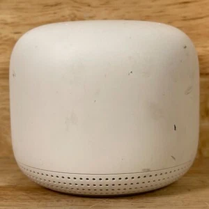 Google Nest Wi-Fi Point H2E Bluetooth Smart Speaker & Dual-Band Wi-Fi Extender - Picture 1 of 4