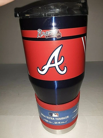 Atlanta Braves  MLB 24 oz Travel Tumbler by Boelter Cover