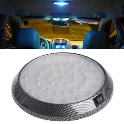 Car Interior 46-LED Indoor Roof Ceiling Dome Light White Lamp Bulbs Accessories - Image 1 of 4