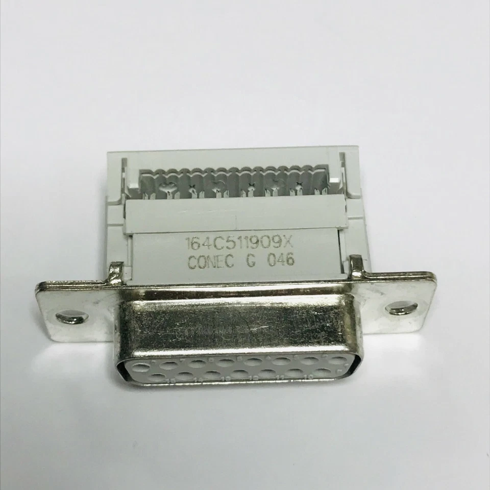 3pcs of 164C511909X  D-Sub Connector  15POS Female - Image 1 of 4