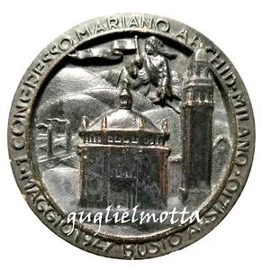 BUSTO ARSIZIO 1947 MEDAGLIA 1° CONGRESSO MARIANO - Picture 1 of 2