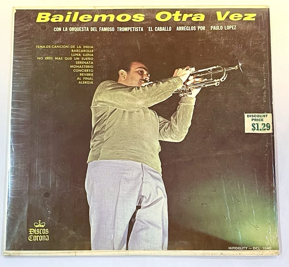 El Caballo Y Su Orquesta ‎– Bailemos Otra Vez - Mambo Corona US Shrink Foto 1 de 4