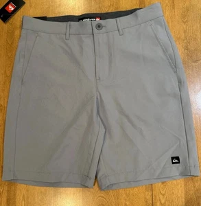 Pantalones Cortos Quicksilver Para Hombre 30 Anfibios Natación 9" Entrepierna Secado Rápido Rendimiento Nuevos con Etiquetas - Imagen 1 de 8
