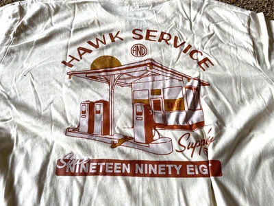 Camiseta Tony Hawk HAWK "Gassed Up" Servicio y Suministro - Tostado Talla XL - NUEVA Foto 1 de 4