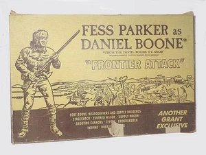 1950S FESS PARKER AS DANIEL BOONE FRONTIER ATTACK PLAY SET #3013 - ORIG. BOX - Picture 1 of 5
