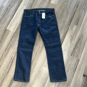 New Levis 501 Mens Jeans Size 38x32 Original Fit Button fly Stretch - Picture 1 of 9