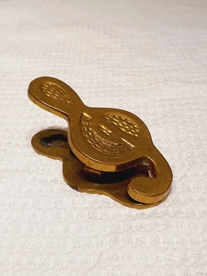 Vintage Solid Brass G Clef Note Paper Clip Memo Music Sheet Holder - Desk Decor - Image 1 of 4