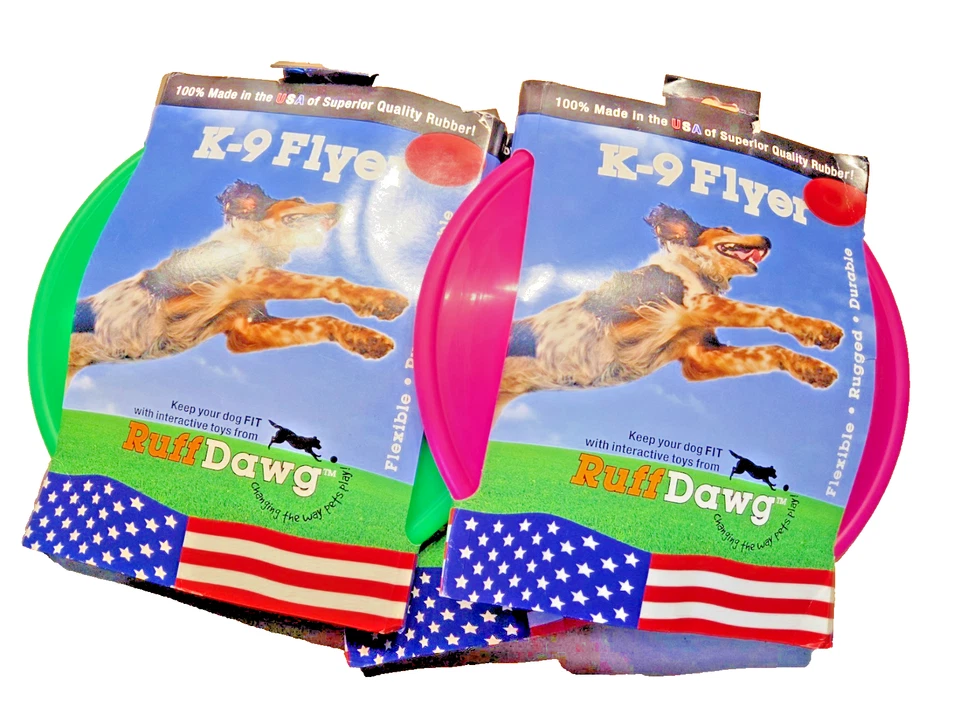 Juguete de goma grande Ruff Dawg K9 Flyer para perro Foto 1 de 4