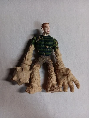 Figura de acción Marvel Spider-Man 3 película Sandman Hasbro exclusiva de Walmart 2007 Foto 1 de 4