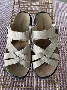 Romika Sandals Women 38 = US 7.5-8 Ibiza 99 Casual Comfort Slip On Slide Leather - Picture 1 of 19