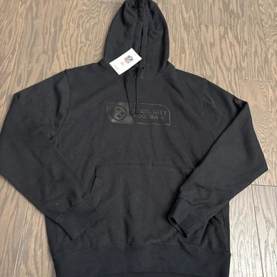 Moletom com capuz Nike Pittsburg Steelers Steel City futebol novo com etiquetas pequeno $90 NOVO - Imagem 1 de 4