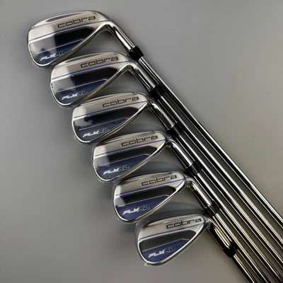 Cobra Fly XL Golf Irons 6-PW+SW Men's Right Hand Steel Stiff Flex - Image 1 of 4