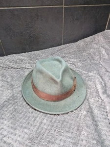 Stetson, Elkader Wool felt Hat, 100% Wool, Size Small Green 54cm - Picture 1 of 4