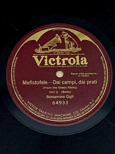 BENIAMINO GIGLI: Mefistofelle - Dai campi - 191x - 64933 w/Original Sleeve - NM - Picture 1 of 2