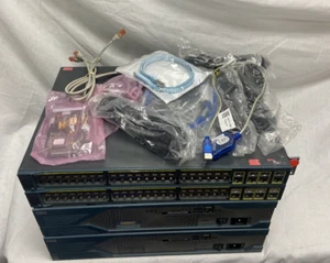 Cisco CCNA and CCNP home lab kit with GIG Switches and 15 IOS. 90 dyas warranty. - Picture 1 of 4