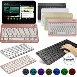 For Onn 7" 8" 10.1 inch 3rd Gen 2022 Tablet Portable Wireless Bluetooth Keyboard - Picture 1 of 22