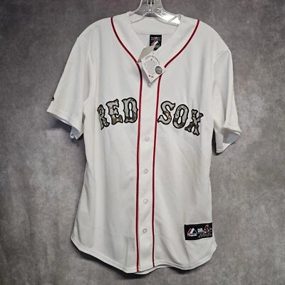 Nueva con etiquetas Majestic Boston Red Sox USMC MEMORIAL DAY Marines Camiseta Camuflada Para Hombres M EE. UU. Foto 1 de 4