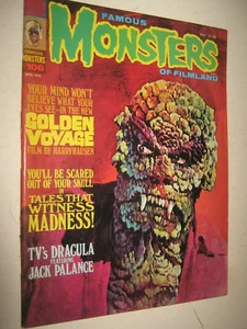 FAMOUS MONSTERS OF FILMLAND  MAGAZINE ISSUE #106 HIDEOUS SUN DEMON  COV - Picture 1 of 1