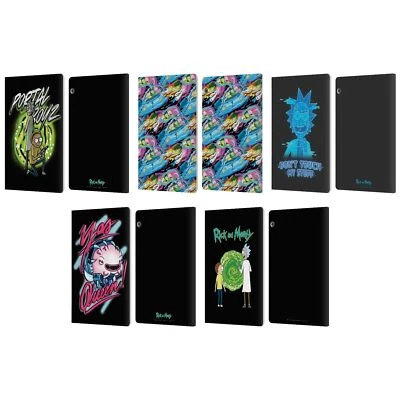 RICK AND MORTY SEASON 5 GRAPHICS LEATHER BOOK CASE FOR HUAWEI XIAOMI TABLET Foto 1 de 4