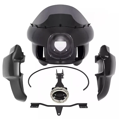 Front Fairing/Lower Leg Fairing/Headlight For Harley Dyna Low Rider Wide Glide - Image 1 of 2