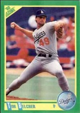 1990 Score Tim Belcher Los Angeles Dodgers #126