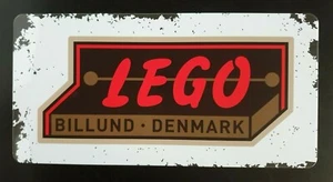LEGO VIP Billund Denmark Tin Poster Sign Exclusive Collectable - Bild 1 von 3