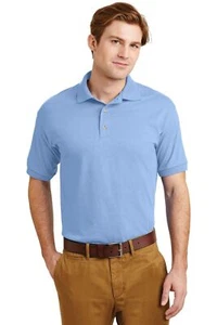 Gildan 8800 Mens Short Sleeve Moisture Wicking DryBlend Jersey Knit Sport Shirt - Picture 1 of 15