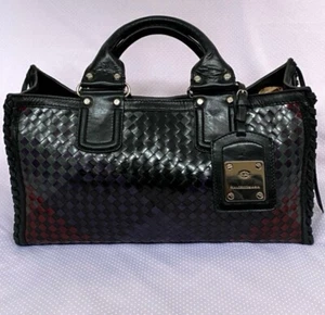 Francesco Biasi Luna Satchel(Woven Multi) - Picture 1 of 14