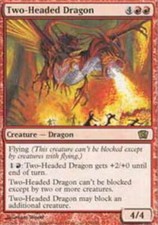 Two-Headed Dragon - 8th Edition - MP, English MTG Magic FLAT RATE SHIP