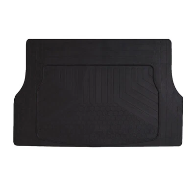 Semi-Custom fit Cargo Mats Liner All Weather for Mitsubishi Black Rubber - Image 1 of 4