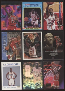 75 Lot Assorted Michael Jordan Cards- Base Insert Topps Gold Fleer Ultra Hoops - Picture 1 of 18