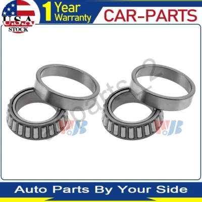 Juego de cojinete de rueda interior delantero WJB y carreras para camioneta Dodge D200 1972 1971 1970 Foto 1 de 3