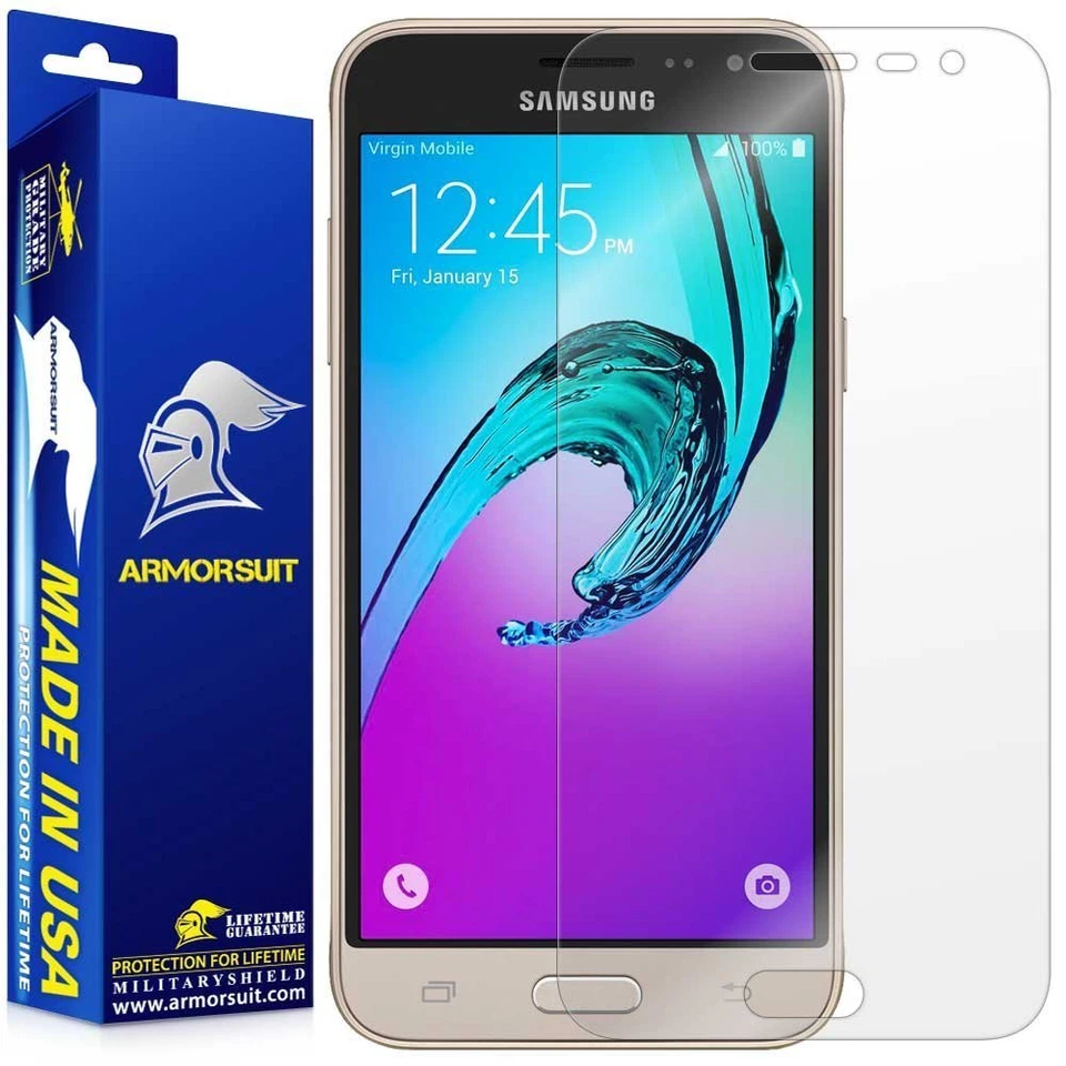 [2 Pack] ArmorSuit Samsung Galaxy Amp Prime / Galaxy J3 Matte Screen Protector - Image 1 of 4