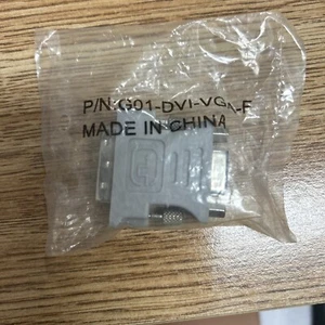 NEW Generic G01-DVI-VGA-F Video Adapter - 1 x DVI-A Male, 1 x VGA 15 Female - Picture 1 of 3