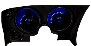 1968-1977 C3 Corvette Digital Gauge Cluster Blue LED Gauges Lifetime Warranty - Picture 1 of 2