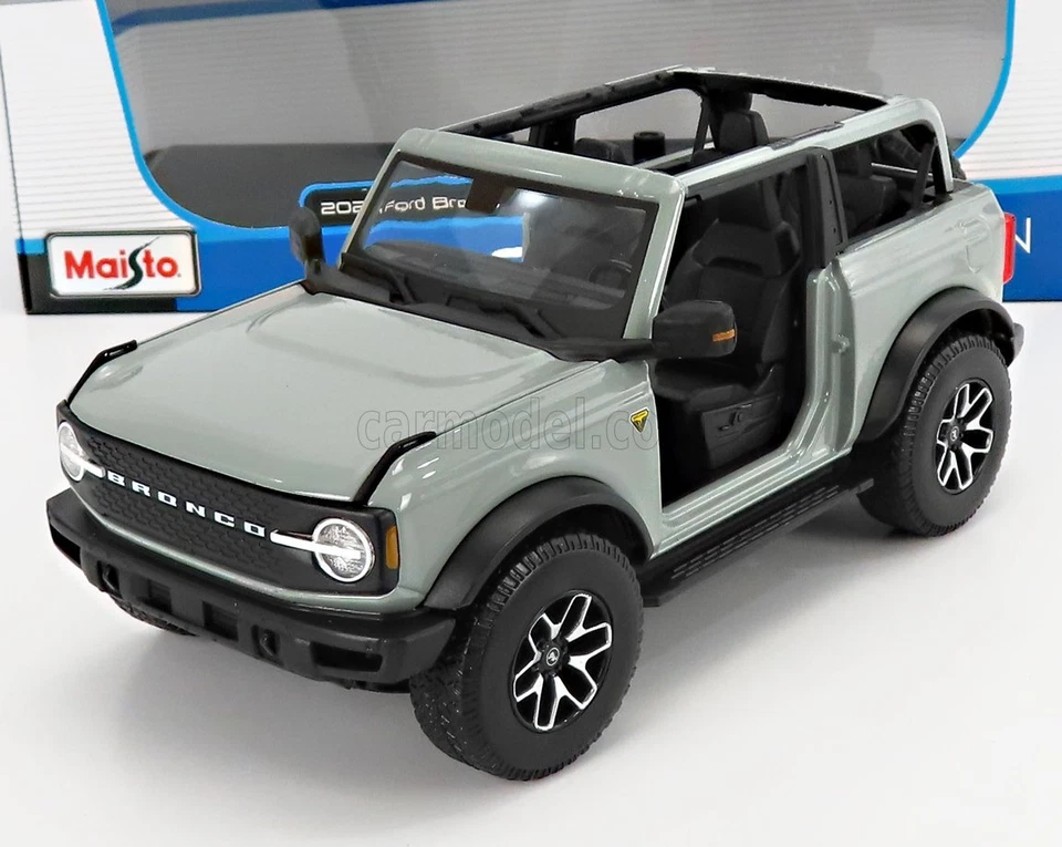 1/18 MAISTO - FORD USA - BRONCO BADLANDS WITHOUT DOORS 2021 31457GRY - Immagine 1 di 1