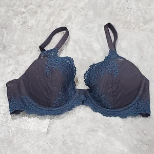 Wacoal Bra 36B Embrace Lace Lined Underwire Adjustable Straps 853291 - Picture 1 of 8