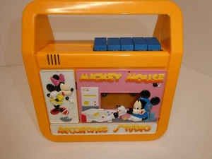 Vintage Walt Disney Recording Studio Cassette Tape Player Mickey Minnie getestet funktioniert - Bild 1 von 12