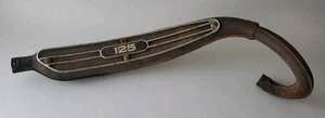 YAMAHA AT2 AT3 ENDURO 125 EXHAUST MUFFLER PIPE HEAT SHIELD GUARD - Picture 1 of 24