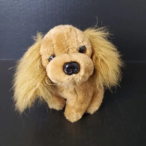 Vintage Prestige Toy Cocker Spaniel Puppy Dog 6" Plush  Brown Stuffed Animal  - Picture 1 of 8