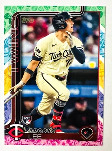 2025 Topps Serie Uno Brooks Lee Pastel Easter Egg Holiday RC #317 Twins Rookie - Imagen 1 de 3